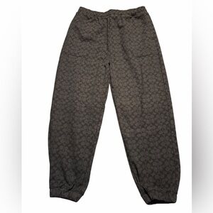 Coach CC signature mens L black sweatpants NWT